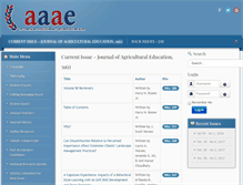 Tablet Screenshot of jae-online.org